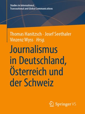 cover image of Journalismus in Deutschland, Österreich und der Schweiz